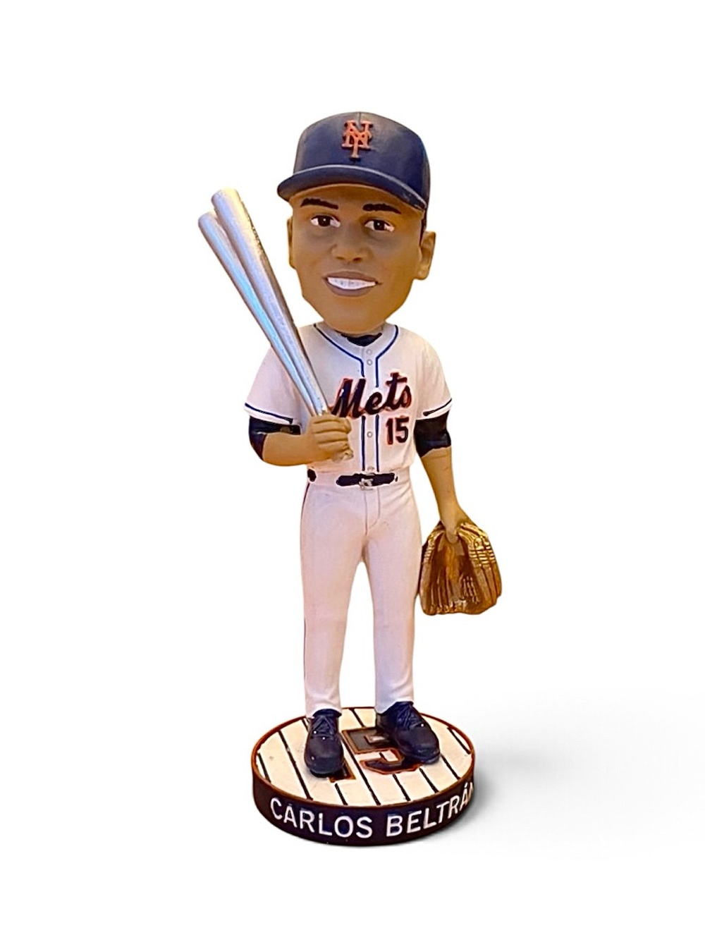 🆕 Carlos Beltran MLB NY Mets #15 Retirement Bobblehead